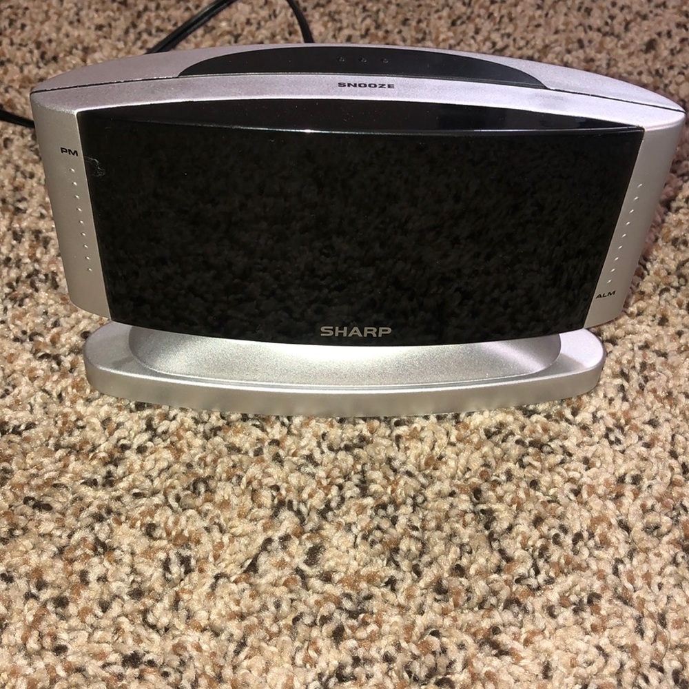 Sharp alarm clock